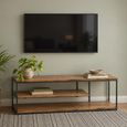 Bastia Mango Wood 140cm TV Unit thumbnail