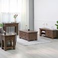 Reclaimed Pine 130cm TV Unit thumbnail 3