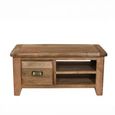 Dorset TV Unit - 1 Drawer - 95cm - Compact - Rustic - Mango Wood