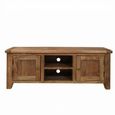 Dorset TV Unit - 2 Door - 134cm - Small - Rustic - Mango Wood