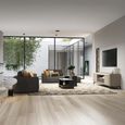 Prestige Italian TV Unit - Maxi - 2 Door 1 Drawer - Urban Velvet and Rich Tobacco