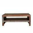 Cube Goa Petite TV Unit - 110cm - Compact - Rustic Sheesham