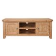 Melbourne Country Oak TV Unit - 2 Door - 134cm - Small - Rustic