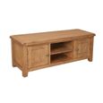 Melbourne Country Oak TV Unit - 2 Door - 134cm - Small - Rustic