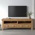 Hopewood Oak 150cm 2 Drawer Medium TV Unit thumbnail