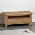 Hopewood Oak 110cm 1 Drawer Compact TV Unit thumbnail 2