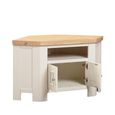 Windsor White Painted 105cm 2 Door Compact TV Unit thumbnail 3