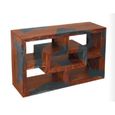 Cube Goa Petite Rustic Sheesham Wood 105cm Compact Media Unit thumbnail 2