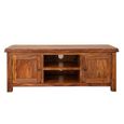 Vellar Sheesham Wood 135cm 2 Door Small TV Unit thumbnail 2