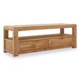 Bergen TV Unit - 2 Drawer - Oak