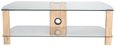 Century TV Stand - Clear Glass - 120cm - ADCE1200-LO