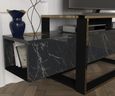 Clearance - Weldona TV Unit - Black Marble Effect