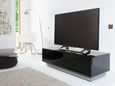 Element TV Stand - High Gloss Black - 125cm Tall - EMT1250XL-BLK