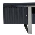 Genoa TV Unit - Storage - Fluted - Grey
