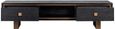 Hunter Black Oak Extra Large TV Unit with Gold Trim
