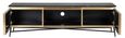 Ironville Brass Ribbed Large TV Unit