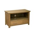 Opus TV Unit - 1 Drawer - Oak