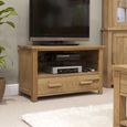 Opus TV Unit - 1 Drawer - Oak