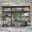 Industrial Wall Unit - Black - Metal