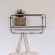 Feira Grey Metal Hat Shelf thumbnail