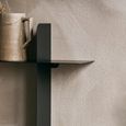 Moca Black Painted Metal Wall Shelf thumbnail 3