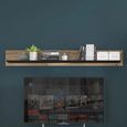 Brolo Wall Shelf - 167cm - Walnut