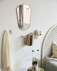 Brava Wall Shelf - Brass - Metal