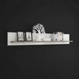 Toronto Wall Shelf - 125cm - White Gloss