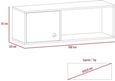 Vegas Wall Storage Unit - Grey