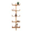 Villa Shelf - 5 Shelves - Bamboo - Natural
