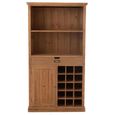 Toa Bar Cabinet - 1 Door - 1 Drawer - Natural