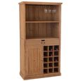 Toa Bar Cabinet - 1 Door - 1 Drawer - Natural