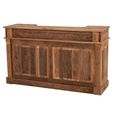 Bar Cabinet - 2 Drawer - Natural - Recycled Sleeper Wood