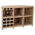 Lounge Bar Cabinet - Natural - Mango Wood