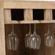 Lounge Bar Cabinet - Natural - Mango Wood