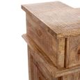 Bar Cabinet - 2 Drawer - Natural Wood