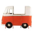 Bus Bar Cabinet - 1 Drawer - Orange and White - Metal