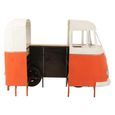 Bus Bar Cabinet - 1 Drawer - Orange and White - Metal