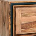 Jodhpur Solid Sheesham Wood 1 Drawer Tall Wine Rack thumbnail 4