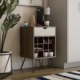 Novogratz Concord Wine Rack Cabinet - Brown Oak - 8374322COMNUK