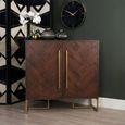 Brando Drinks Cabinet - Acacia Wood