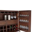 Brando Drinks Cabinet - Acacia Wood