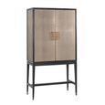 Bloomville Shagreen 2 Door Bar Cabinet