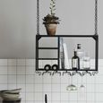 Loft Black Small Wine Rack thumbnail 3