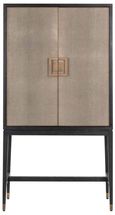 Bloomingville Shagreen 2 Door Bar Cabinet