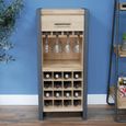 Bar Cabinet - Wooden - 1 Drawer