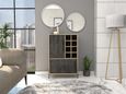 Harvard Drink Cabinet - Grey Wood
