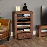 Oak CD DVD Racks