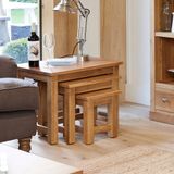 Oak Nest of Tables
