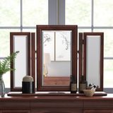 Dark Wood Bedroom Mirrors